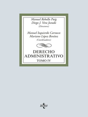 cover image of Derecho administrativo